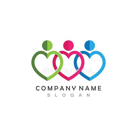 Friendship Logo and Icon Design Vector. Stock Vector - Illustration of ...