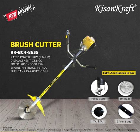 Kisankraft Stroke Brush Cutter Kk Bc At Manjari