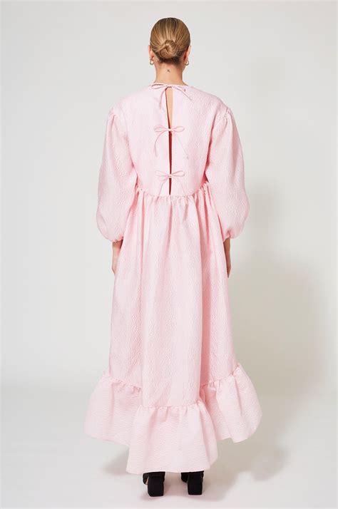 Robe Longue Bubble Rose Manoush