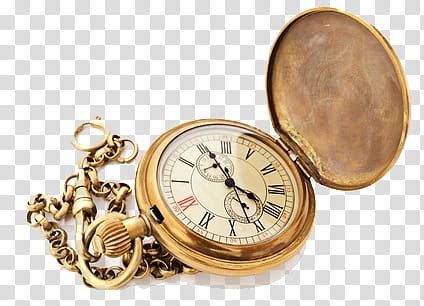 Victorian Gold Open Pocket Watch Pocket Watch Transparent Background