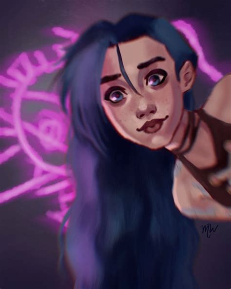 Jinx arcane hair down | Down hairstyles, Disney crossovers, League of legends