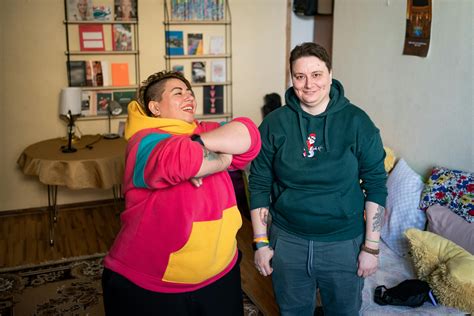 How The War Is Giving Same Sex Marriage Rights A Push In Ukraine The New Republic