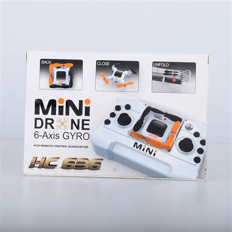 Compact Remote Controlled Mini Drone A Look To The Sky