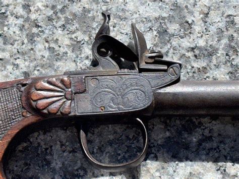 proantic flintlock pistol