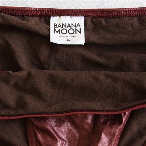 BANANA MOON Bikini Bikinihose Metallic Look Bordeaux Kaufen Auf Ricardo