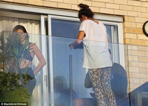 Lance Franklin takes photos of his fiancée Jesinta Franklin in sexy lingerie Daily Mail Online