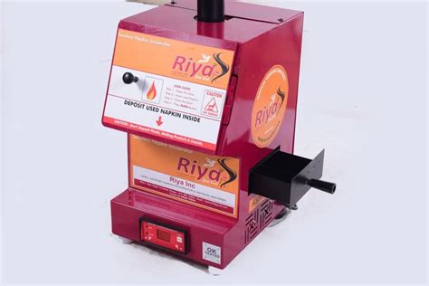 Electrical Hygienic Sanitary Pad Disposal Machine Napkin Incinerator