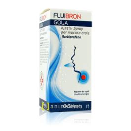 Fluibron Gola 0 25 Spray Per Mucosa Orale Febbre E Raffreddore