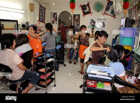 Salon On Pier Belakang Padang Riau Islands Indonesia Stock Photo Alamy