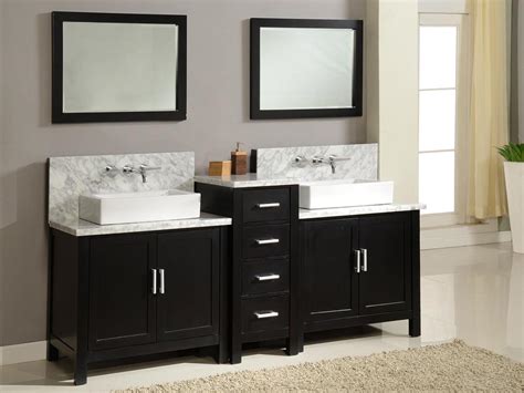 84 Torrington Double Vessel Sink Vanity Espresso Bathgems