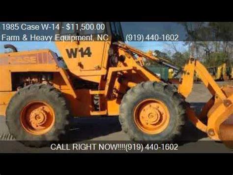 Case W Wheel Loader For Sale In Farm And Heavy Equip Youtube