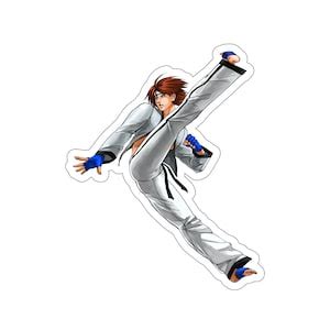 Tekken Hwoarang Taekwondo Dobok Waterproof Sticker Gaming Vinyl Car ...