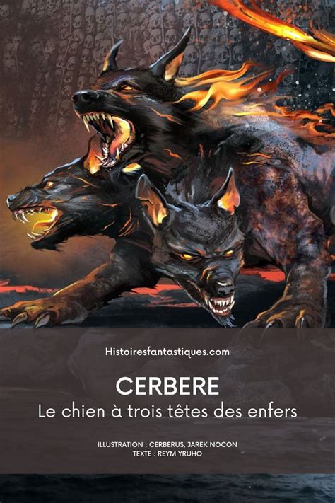 Découvrez Cerbère le chien tricéphale de la mythologie grecque qui