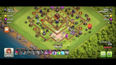 Th10 Govape Golem Valkyrie Pekka Attack Coc Mobile Games 3