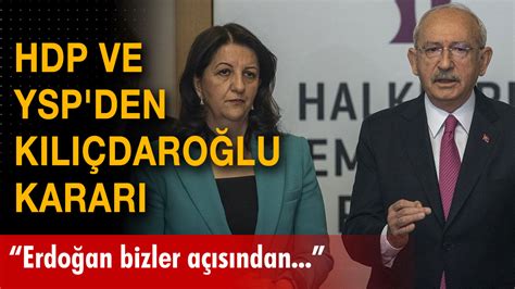 HDP ve Yeşil Sol Parti ikinci tur kararını açıkladı