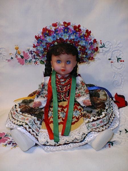 Ukrainian Dolls With Handmade Embroidered Costumes