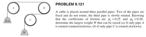 ENGR Mechanics: Statics: 8.10 Belt Friction, 8.11