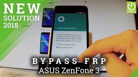 Bypass Google Verification ASUS ZenFone 3 Remove FRP Skip Google