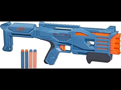 Nerf Unboxing And Review Nerf Elite 2 0 Tetrad Qs 4 YouTube