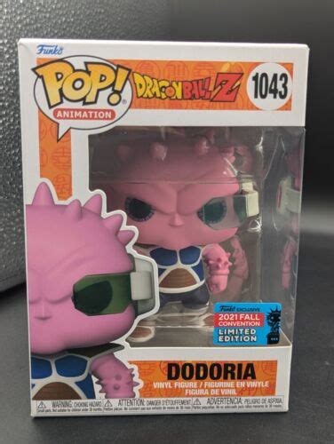 Funko Pop Dragon Ball Z Dodoria Fall Convention