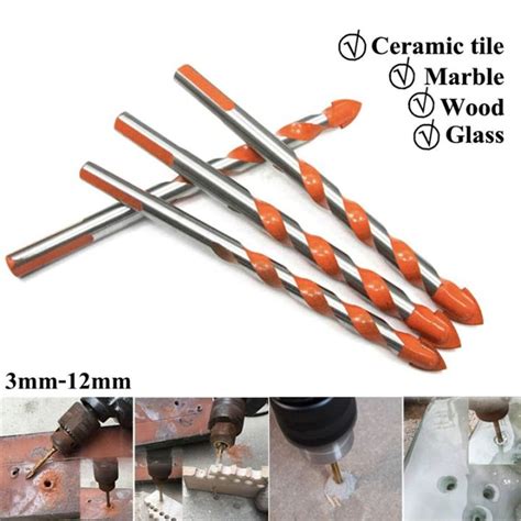 5pcs Multi Function King Drill Triangle Drill Bit Precision Drilling