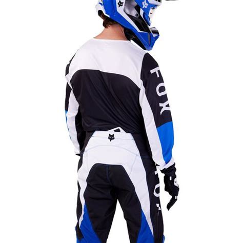 Camisola Fox 180 Nitro azul Loja Motocross Equipamentos e Peças