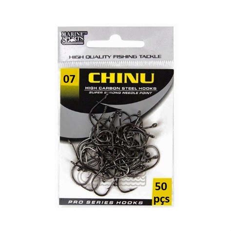 Anzol Chinu Black n 07 Marine Sports 50 peças Desconto no Preço