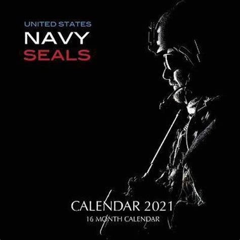 United States Navy Seals Calendar 2021 9798685409690 Golden Print