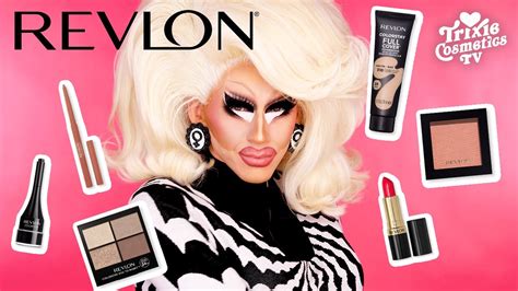 Trixie Makeup Using All Revlon Products Youtube