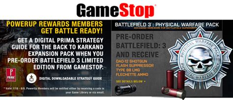 Battlefield 3 Pre Order Bonuses Officially Announced