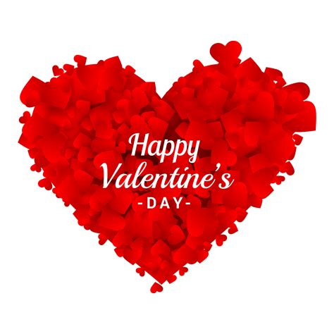 Valentines Day Heart Petals Png Png Mart