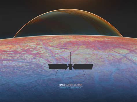 Europa Clipper: Journey to an Ocean World Poster – NASA's Europa Clipper