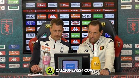 Conferenza Stampa Blessin Pre Genoa Empoli Non Voglio Scoprire Le