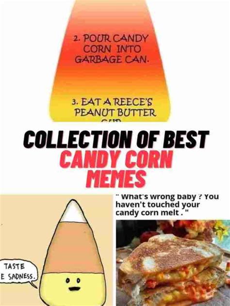 Collection of Candy Corn Memes - Guide For Geek Moms