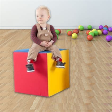 Brilla Soft Play Cube Indoor Activity Equipments For Toddlers