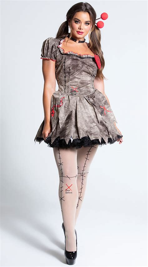 Black Voodoo Doll Costume