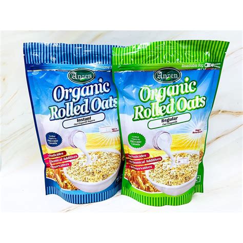 Anzen Organic Rolled Oat Instant Rolled Oat Regular Oat Anzen Organic