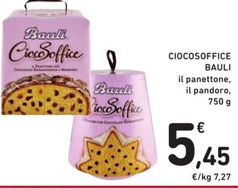 Offerta Ciocosoffice Bauli Il Panettone Il Pandoro G Di Spazio Conad