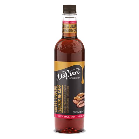 Davinci Gourmet Coffee Liqueur Formerly Kahlúa Syrup 750 Ml Plastic