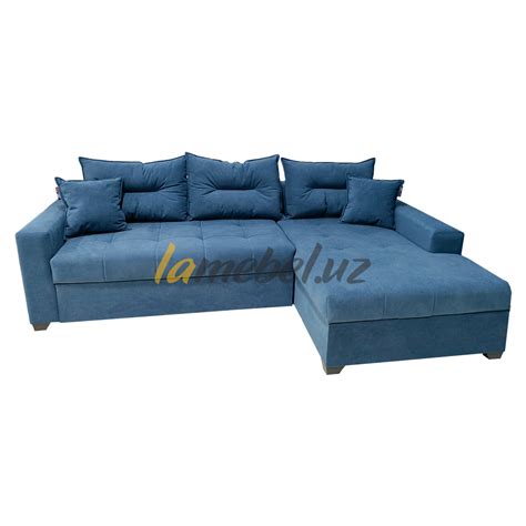 Угловой диван-кровать "Orizonti Blue"