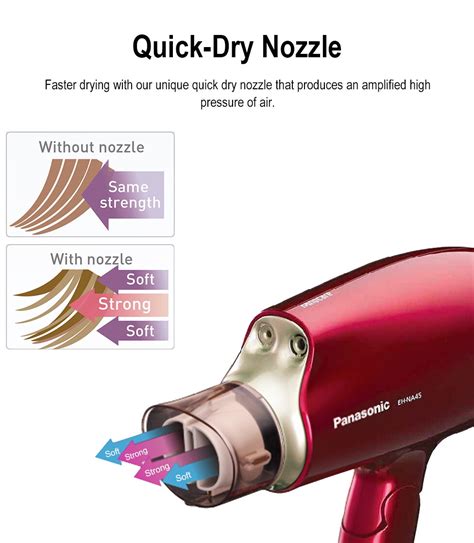 Panasonic Nanoe Hair Dryer 1600w Eh Na45 Platinum Ions Foldable Hair Dryer Shopee Malaysia