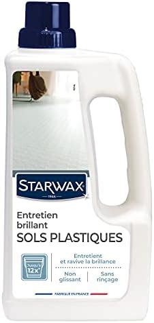 Starwax R Novateur Brillant Protecteur Pour Sols Int Rieurs L