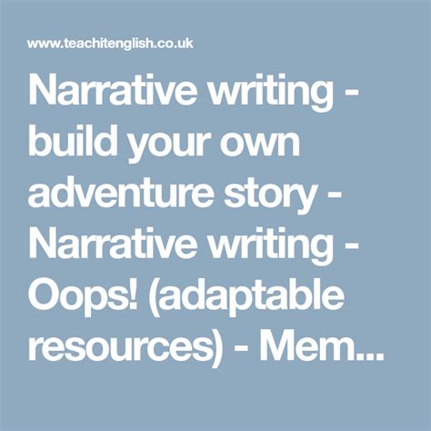 Narrative Writing KS3 English