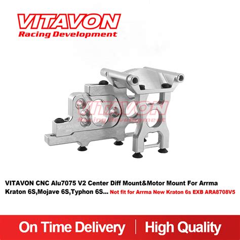 Vitavonvitavon Cnc Alu V Center Diff Mount Motor Mount For All