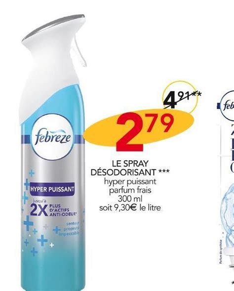 Promo Febreze le spray désodorisant chez Stokomani