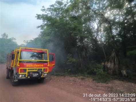 Plantão dos Bombeiros registra 4 ocorrências Corumbá On Line