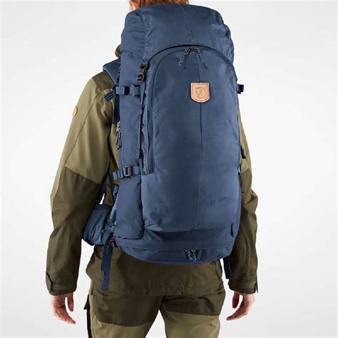 Fjällräven Keb 52 W Hiking Pack Storm And Dark Navy