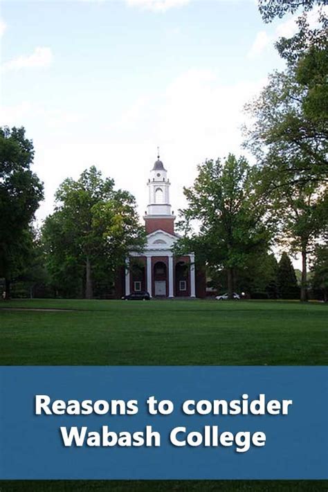 5 Essential Wabash College Facts | Wabash college, Wabash, Summer study