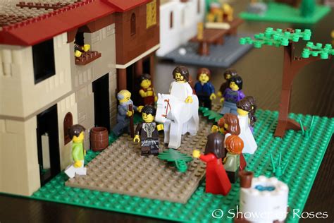 Shower Of Roses The Easter Story {lego Edition}