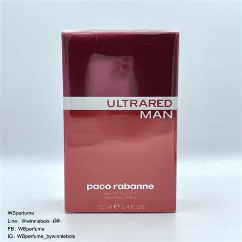 นำหอมแท100 Paco Rabanne Ultrared Men edt 100ml Shopee Thailand